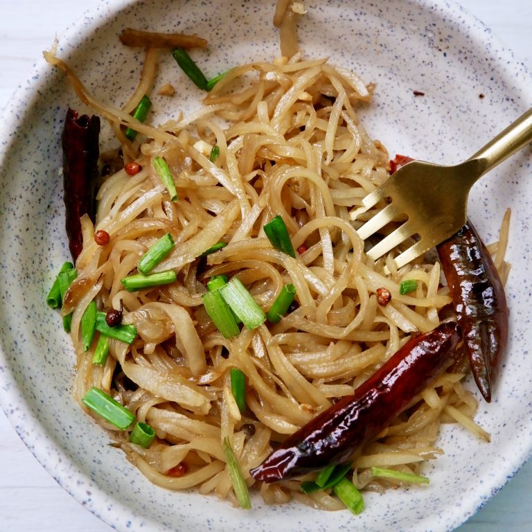 Authentic Sichuan Stir-Fried Potato