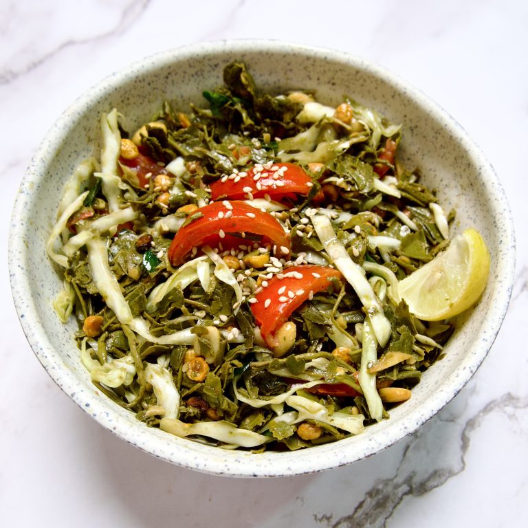Pickled Tea leaf Salad